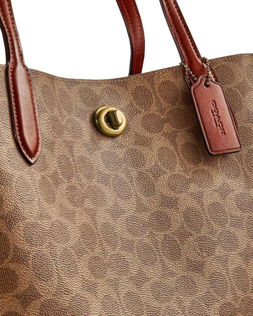 商品Coach|Willow Logo-Print Tote Bag,价格¥2304,第5张图片详细描述