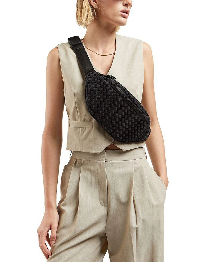 商品Sol & Selene|Aim High Medium Woven Neoprene Belt Bag,价格¥516,第3张图片详细描述