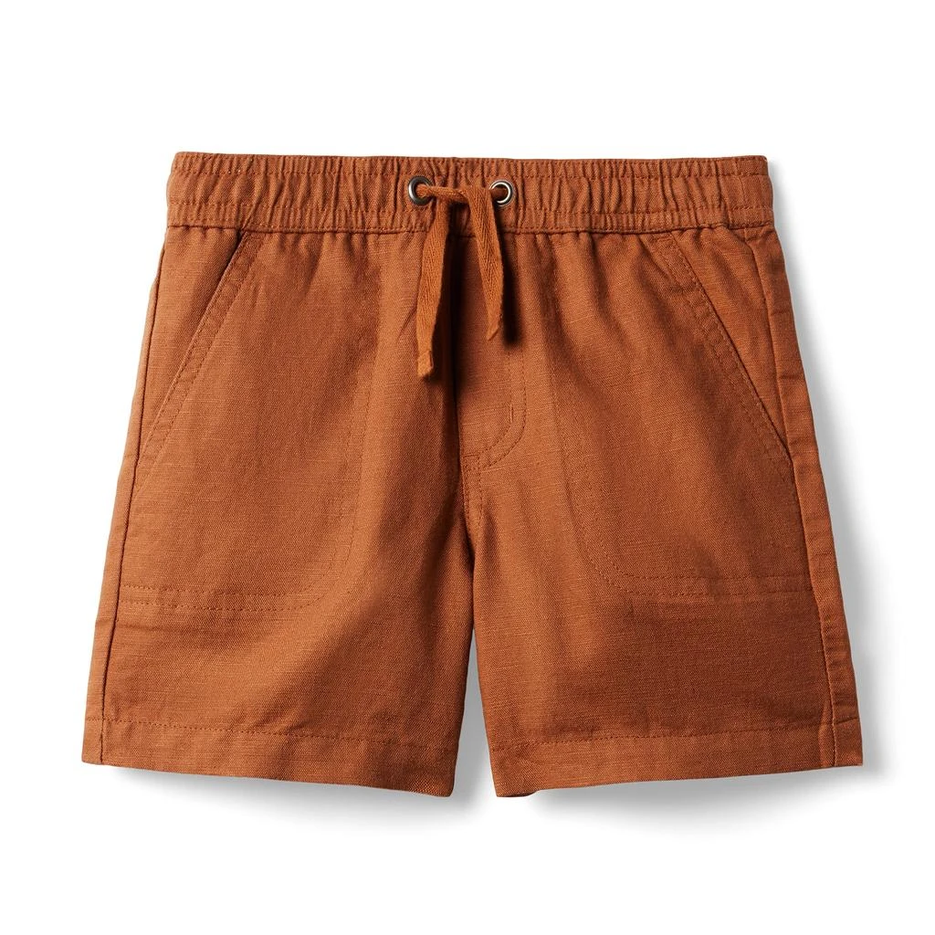 商品Janie and Jack|Linen Pull-On Shorts (Toddler/Little Kids/Big Kids),价格¥223,第1张图片