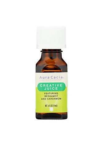 商品Aura Cacia|Cacia Essential Solutions Oil Creative Juice   0.5 Fl Oz,价格¥138,第1张图片