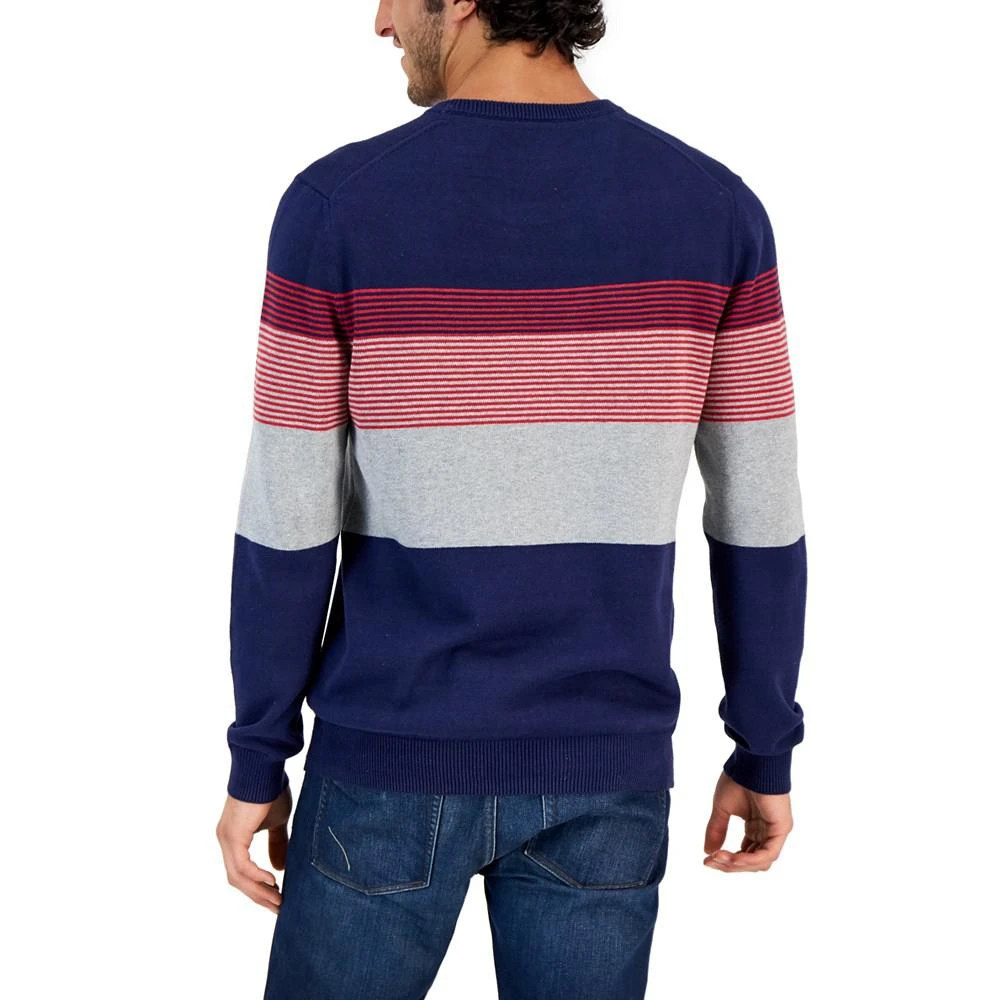 商品Club Room|Men's Striped Sweater, Created for Macy's,价格¥148,第2张图片详细描述
