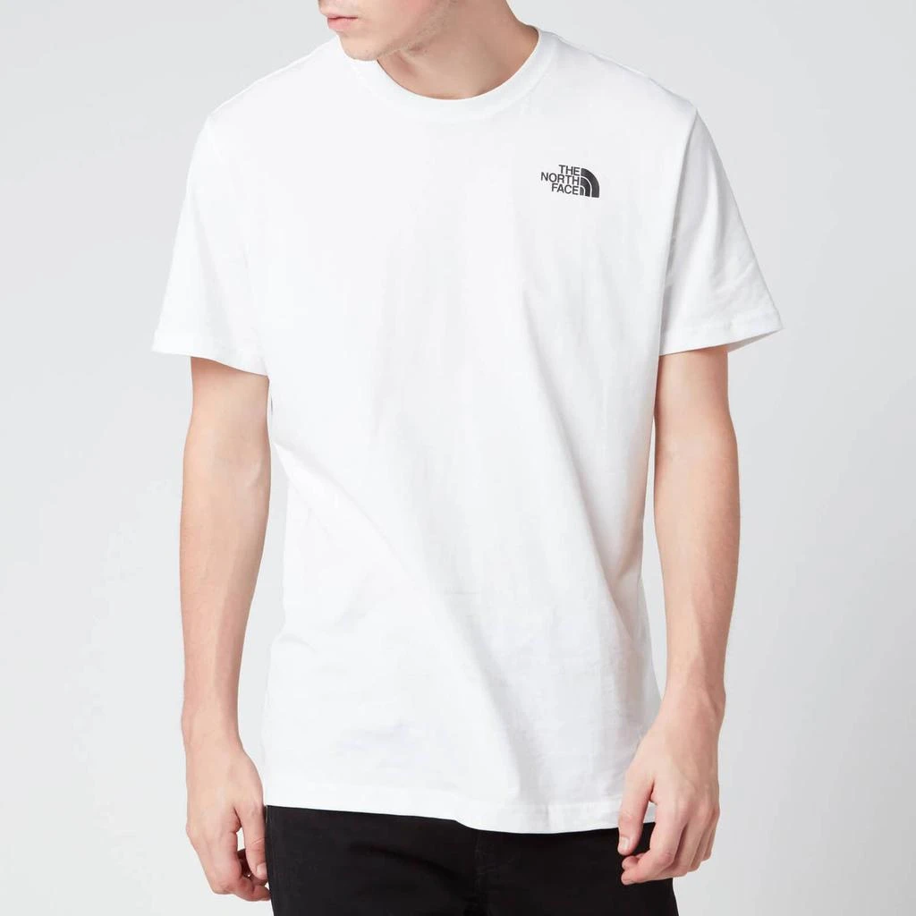 商品The North Face|The North Face Men's Redbox Celebration Short Sleeve T-Shirt - TNF White,价格¥140,第1张图片