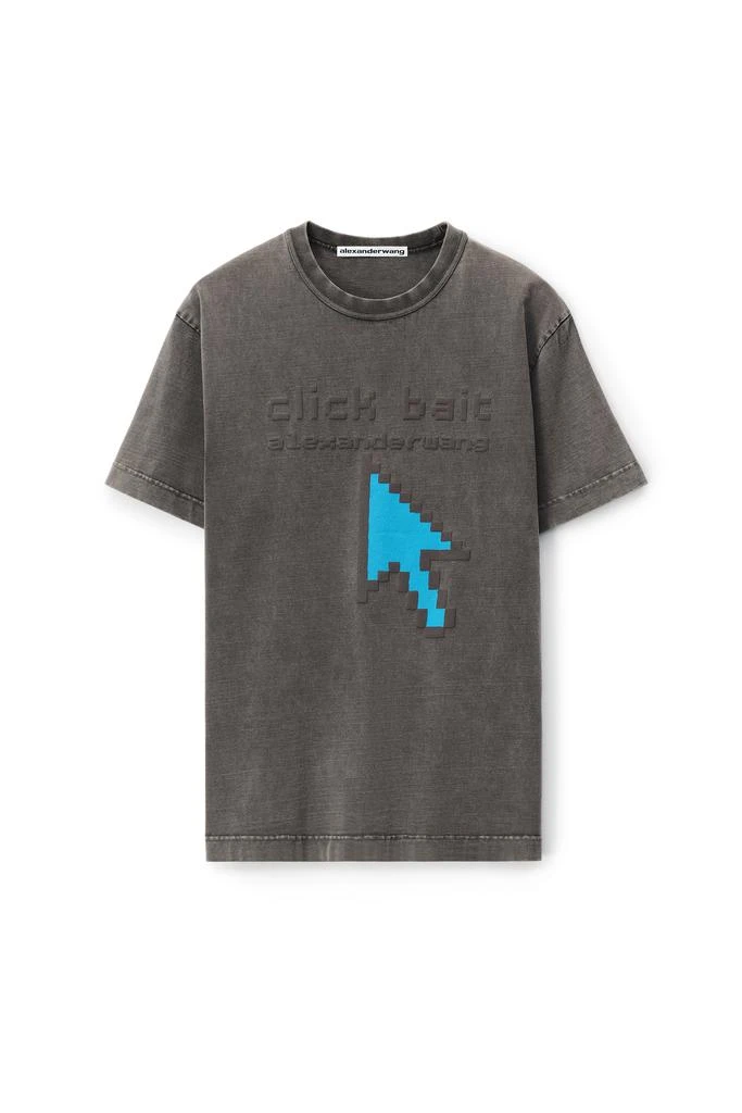 商品Alexander Wang|男式 紧凑型平纹针织 鼠标图案 T恤,价格¥1672,第1张图片