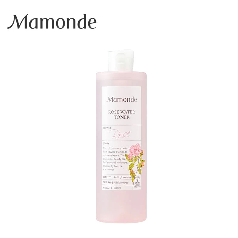 商品[国内直发] Mamonde|梦妆 蔷薇花舒缓润肤水250ml/500ml 温和水润滋润舒缓柔嫩,价格¥172,第1张图片