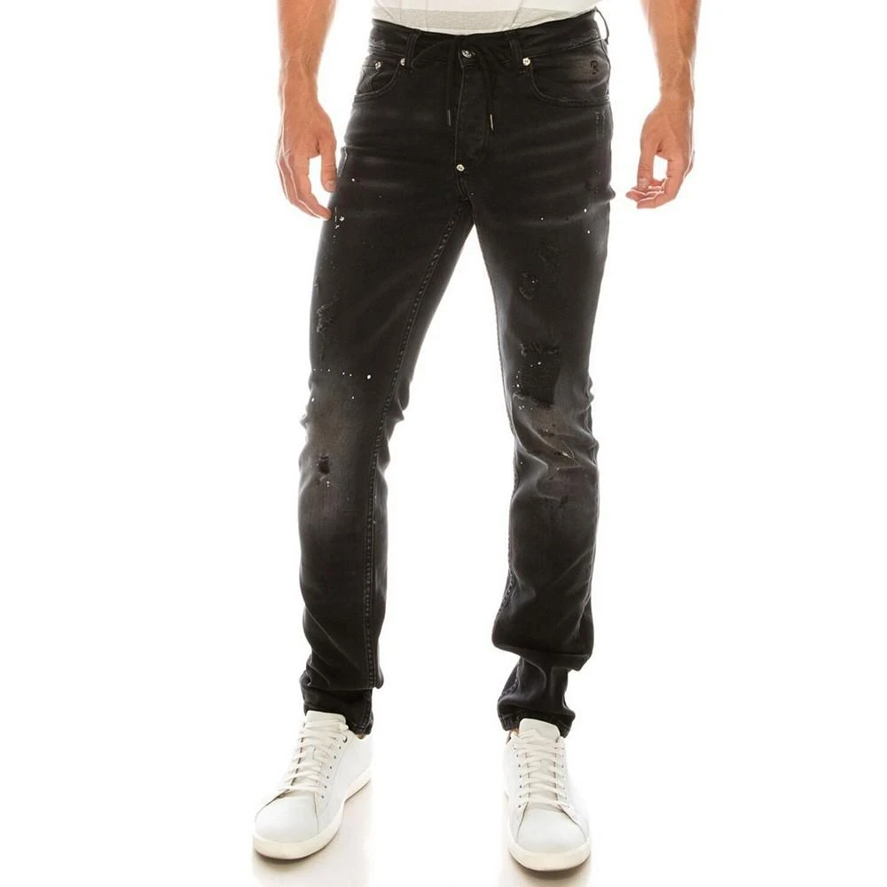 商品RON TOMSON|Men's Modern Painter Splash Skinny Fit Jeans,价格¥816,第1张图片