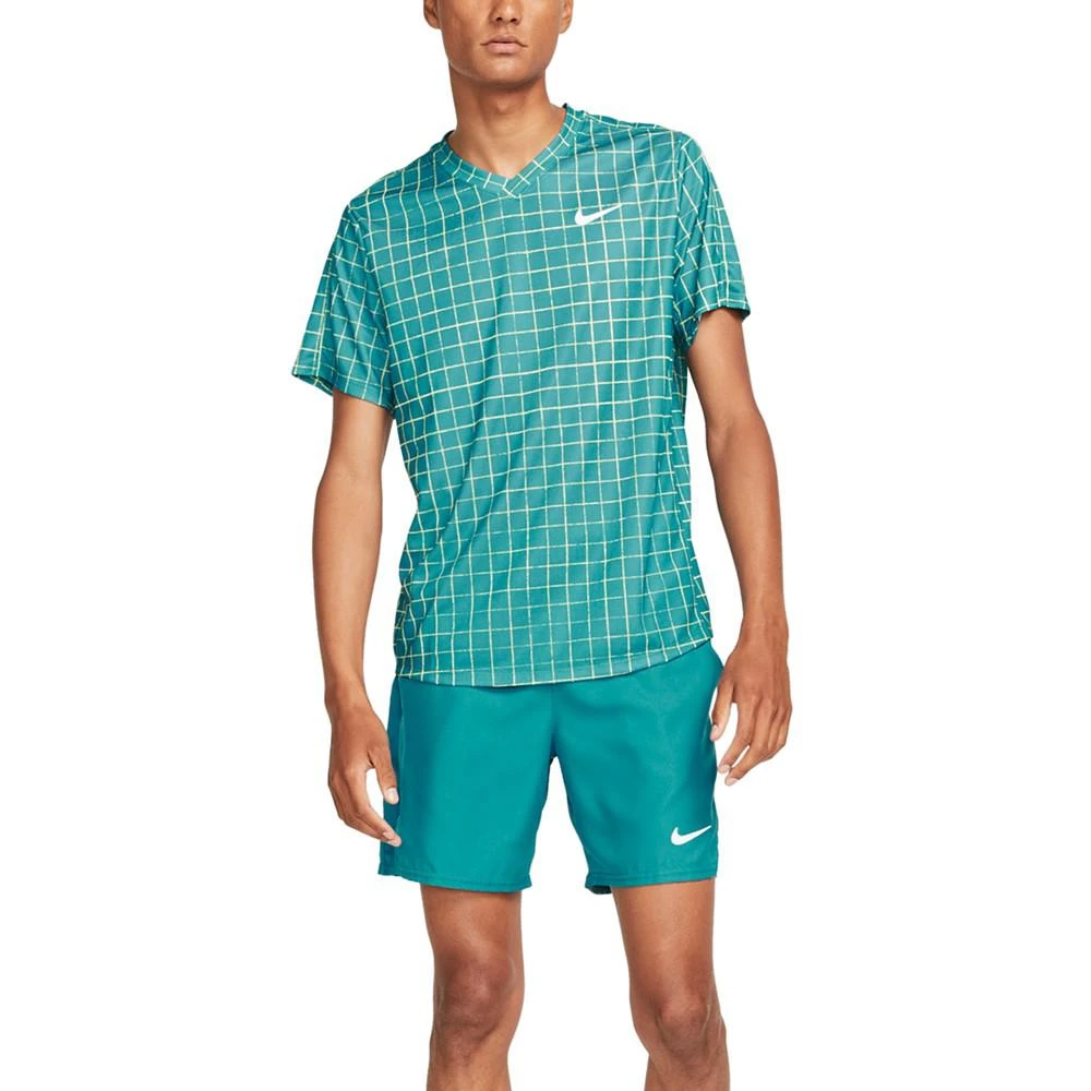 商品NIKE|Men's Dri-FIT Grid Pattern Tennis Shirt,价格¥148,第4张图片详细描述