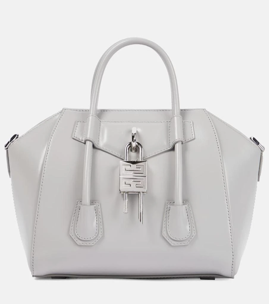 商品Givenchy|Antigona Lock M号皮革托特包,价格¥19831,第1张图片