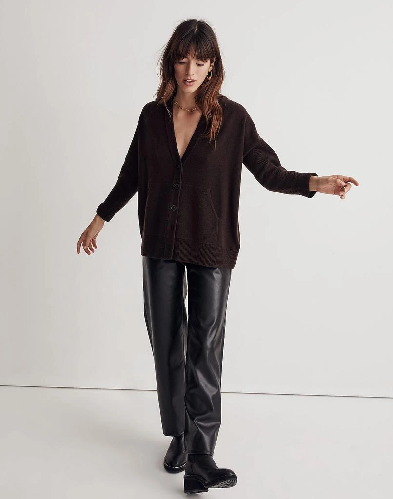 商品Madewell|(Re)sourced Cashmere Cardigan Sweater,价格¥1200,第1张图片