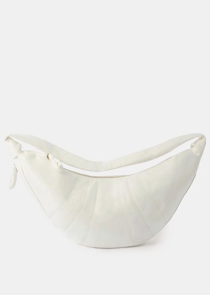 商品Lemaire|Lemaire White Nappa Large Croissant Bag,价格¥10820,第1张图片