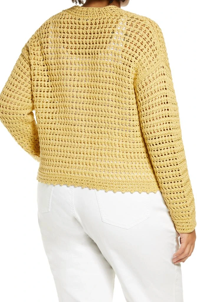 商品Vince|Crochet Cotton Cardigan,价格¥242,第2张图片详细描述
