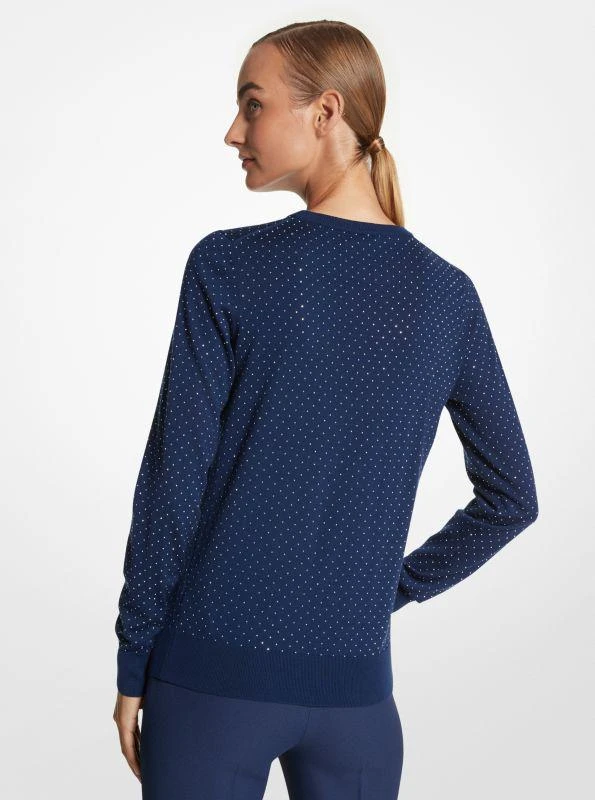 商品Michael Kors|Studded Merino Wool Sweater,价格¥3127,第2张图片详细描述