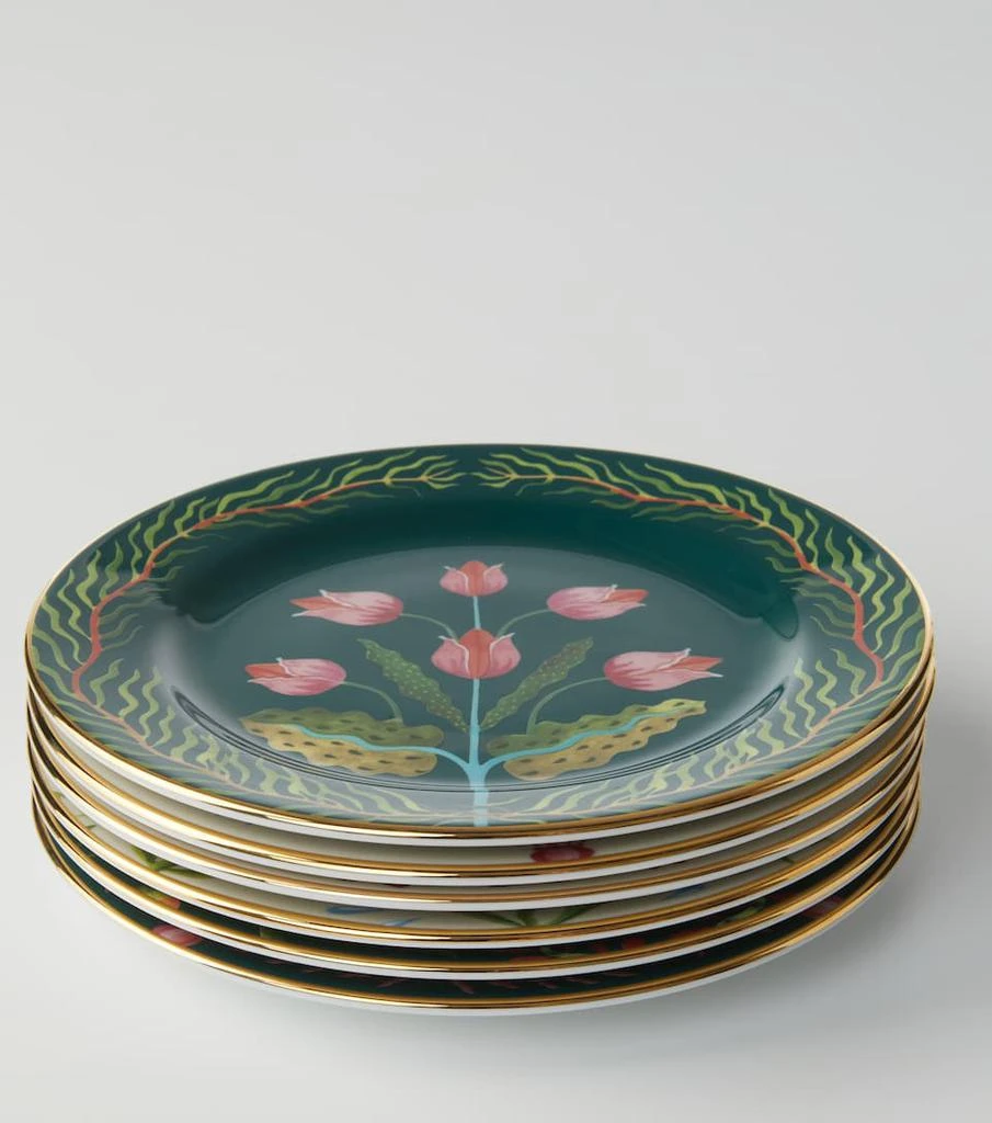 商品LA DOUBLE J|Mixed set of 6 dessert plates,价格¥3959,第4张图片详细描述