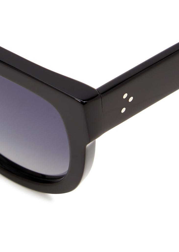 商品Celine|Black D-frame sunglasses,价格¥2859,第5张图片详细描述