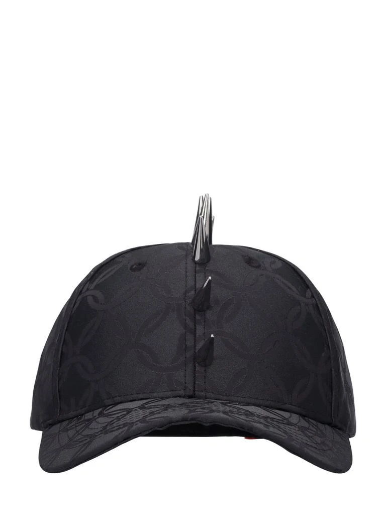 商品Charles Jeffrey Loverboy|Logo Jacquard Studded Baseball Cap,价格¥597,第1张图片