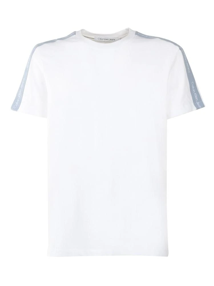 商品Calvin Klein|Calvin Klein White Cotton T-shirt,价格¥557,第1张图片