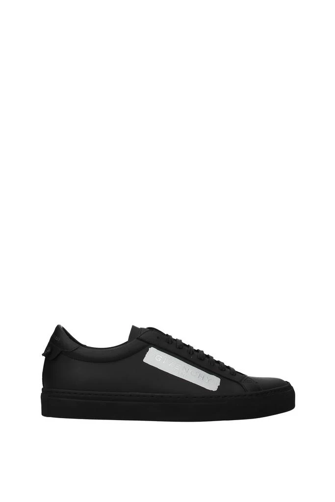 商品Givenchy|Sneakers urban street Leather Black Silver,价格¥3278,第1张图片