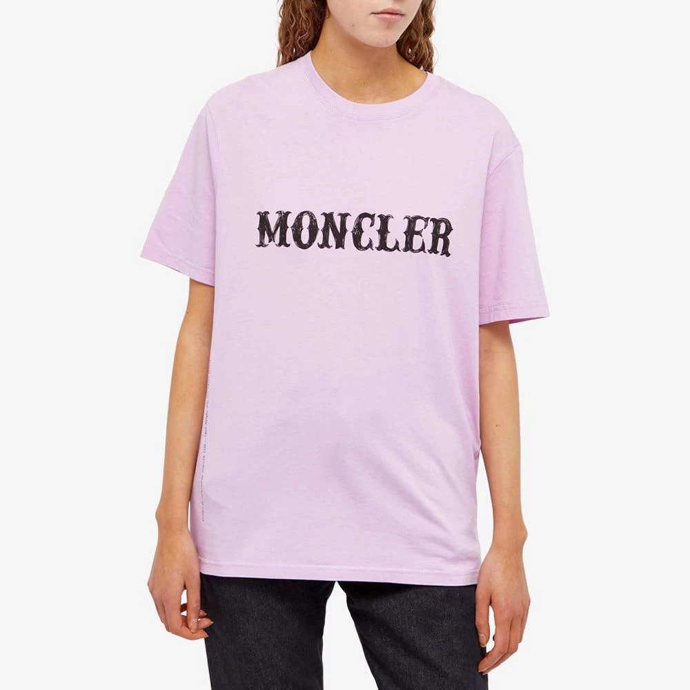 商品Moncler|Moncler Genius Fragment Large Logo T-Shirt,价格¥3236,第2张图片详细描述