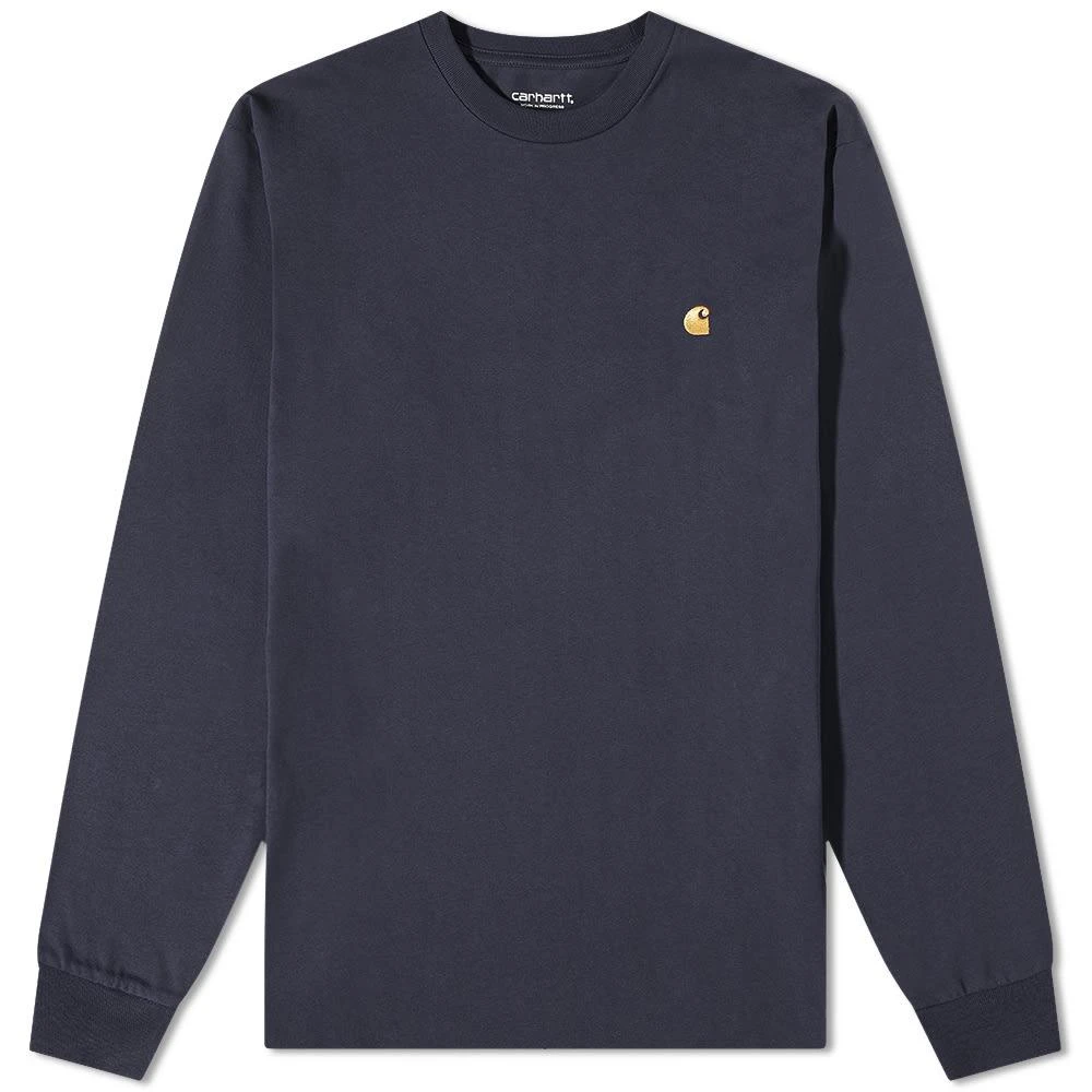 商品Carhartt|Carhartt WIP Long Sleeve Chase T-Shirt,价格¥441,第1张图片