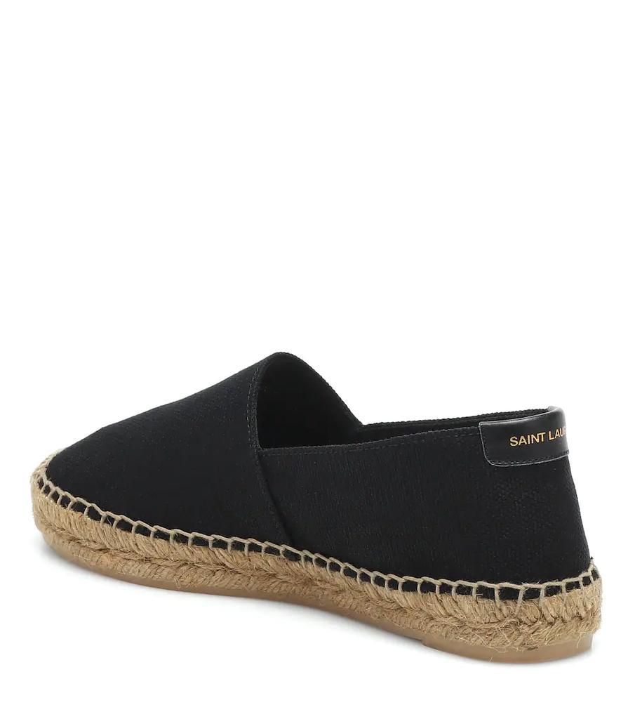 商品Yves Saint Laurent|Embroidered canvas espadrilles,价格¥3214,第5张图片详细描述