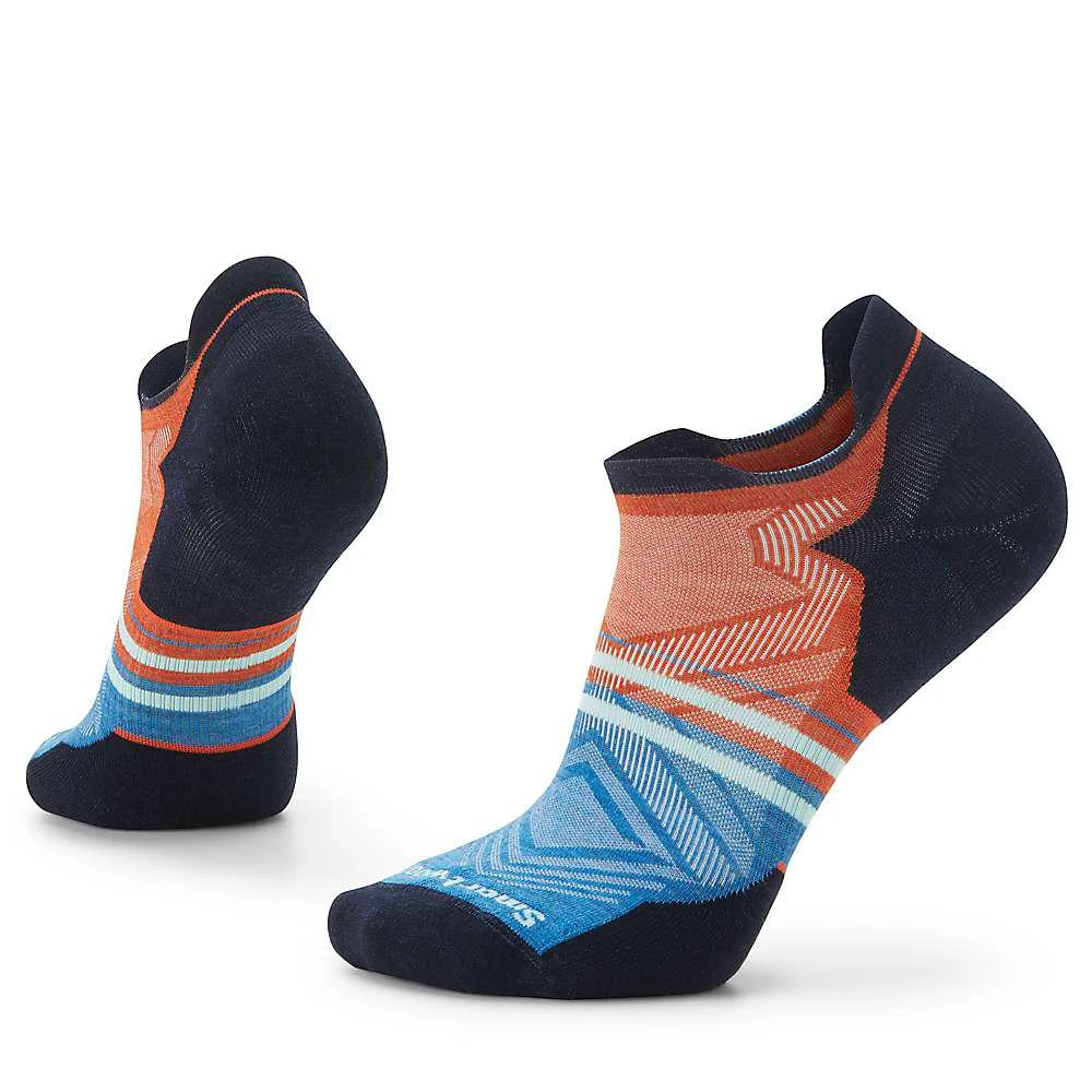 商品SmartWool|Smartwool Men's Run Targeted Cushion Low Ankle Pattern Sock,价格¥117,第1张图片