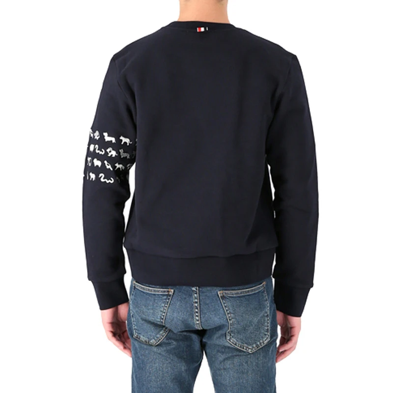 THOM BROWNE 海军蓝色男士卫衣/帽衫 MJT258E-03377-415 商品