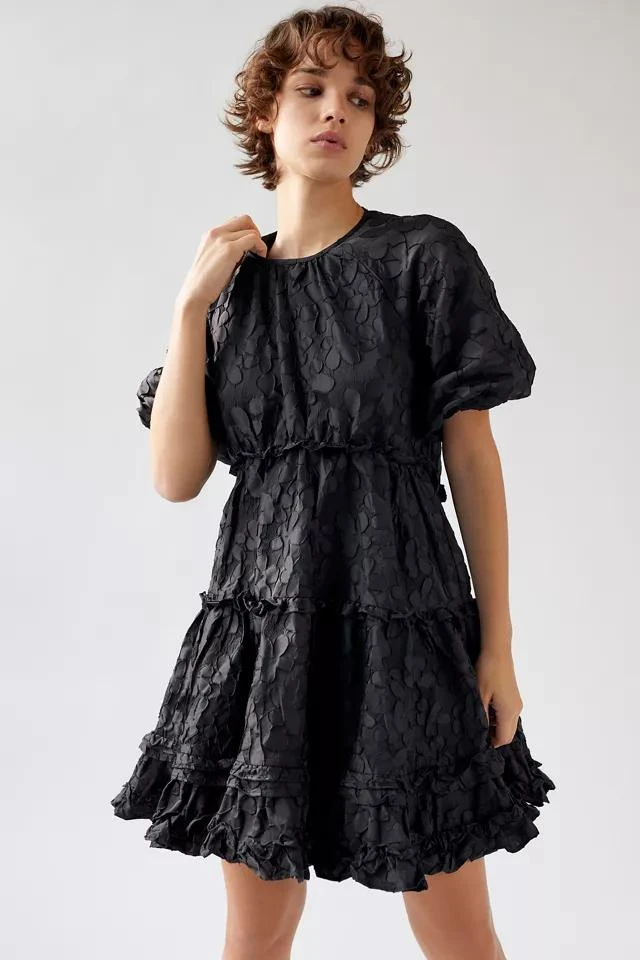 商品Sister Jane|Sister Jane Nora Jacquard Floral Mini Dress,价格¥262,第1张图片