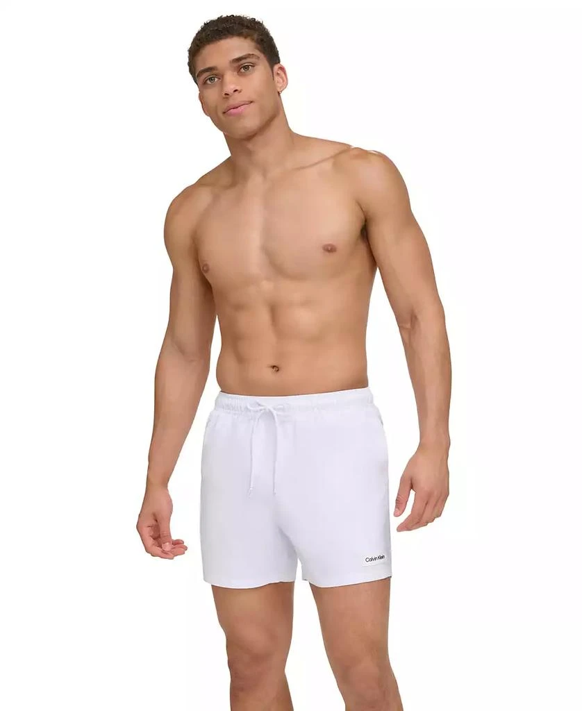 商品Calvin Klein|Men's Modern Euro 5" Volley Swim Trunks,价格¥467,第1张图片