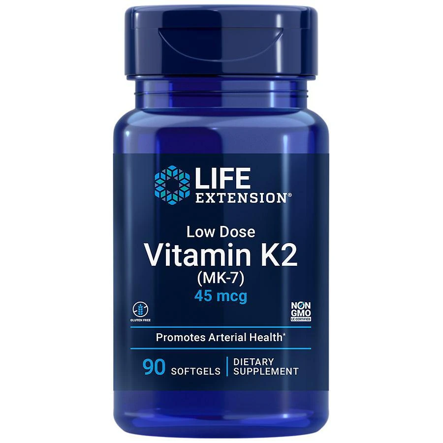 商品Life Extension|Low Dose Vitamin K2,价格¥94,第1张图片