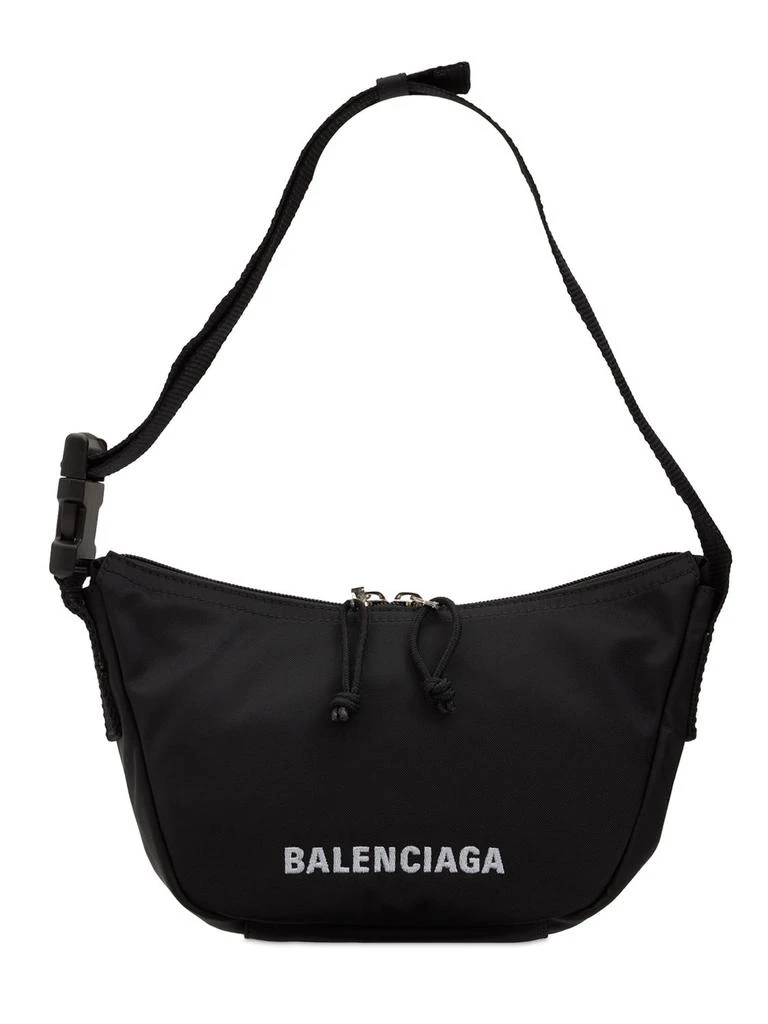 商品Balenciaga|Wheel Sling Nylon Shoulder Bag,价格¥5346,第1张图片