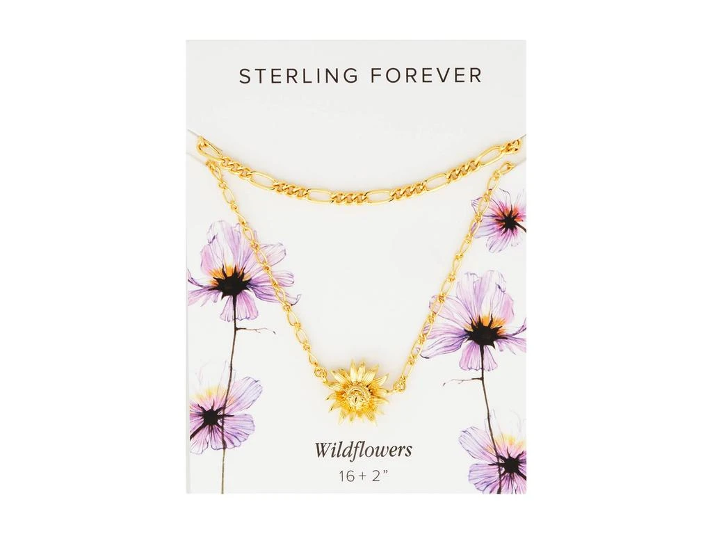 商品Sterling Forever|Pollinator Layered Necklace,价格¥543,第3张图片详细描述