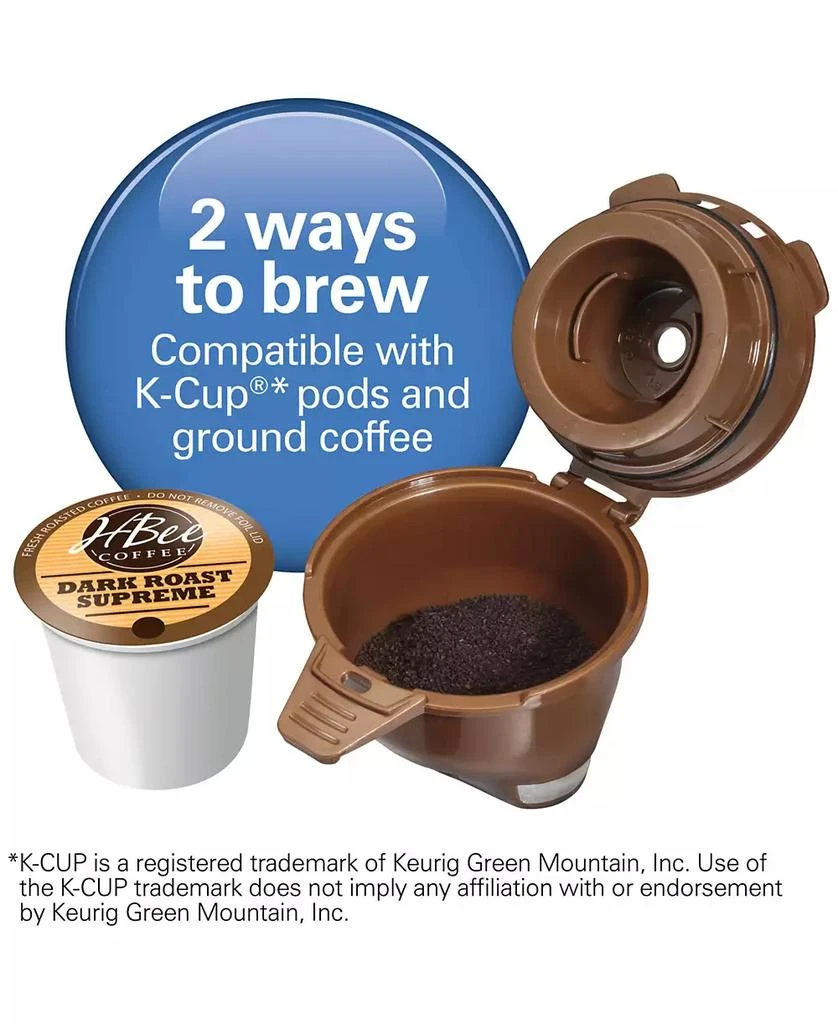 商品Hamilton Beach|FlexBrew Single-Serve Coffee Maker,价格¥404,第3张图片详细描述