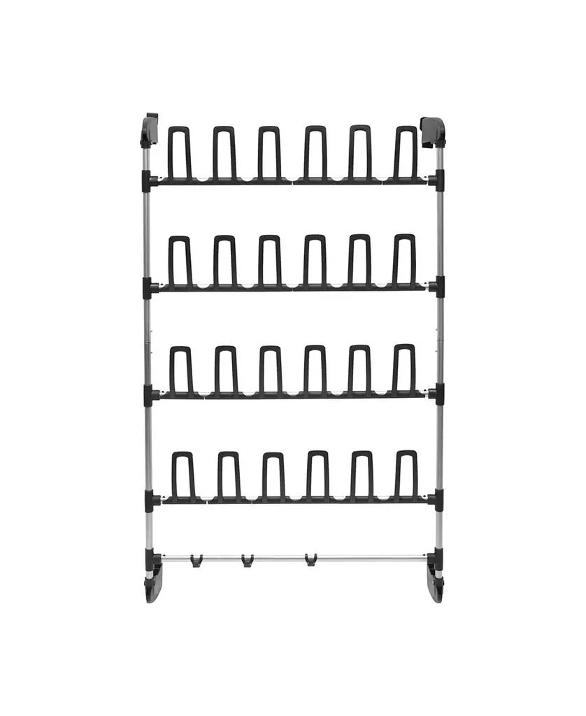 商品Neu Home|Over The Door Shoe Rack with Accessory Hooks,价格¥757,第5张图片详细描述