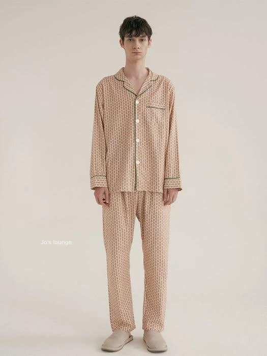 商品Jo`s lounge|Couple Wien Pajama Set,价格¥1138,第4张图片详细描述