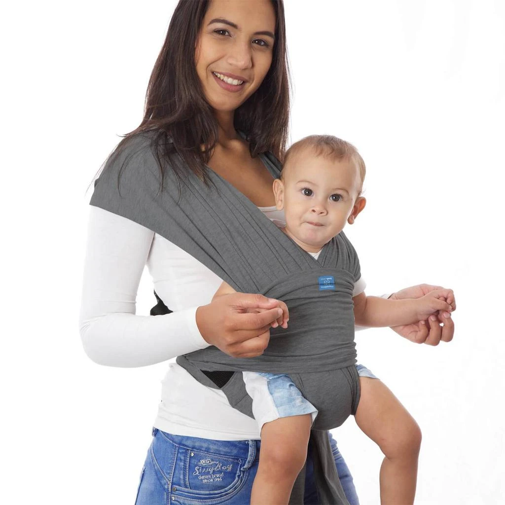 商品The Hut|Dreamgenii SnuggleRoo Baby Carrier - Charcoal,价格¥217,第1张图片