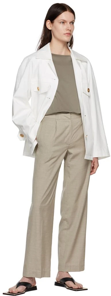 商品Low Classic|White Down Pocket Jacket,价格¥917,第4张图片详细描述