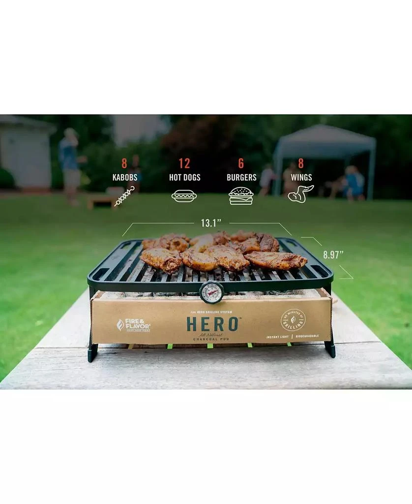 商品Fire & Flavor|FFG3 Hero Grill System,价格¥609,第3张图片详细描述