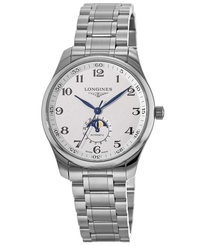 商品Longines|Longines Master Collection Automatic 42mm Silver Dial Stainless Steel Men's Watch L2.919.4.78.6,价格¥15151,第1张图片