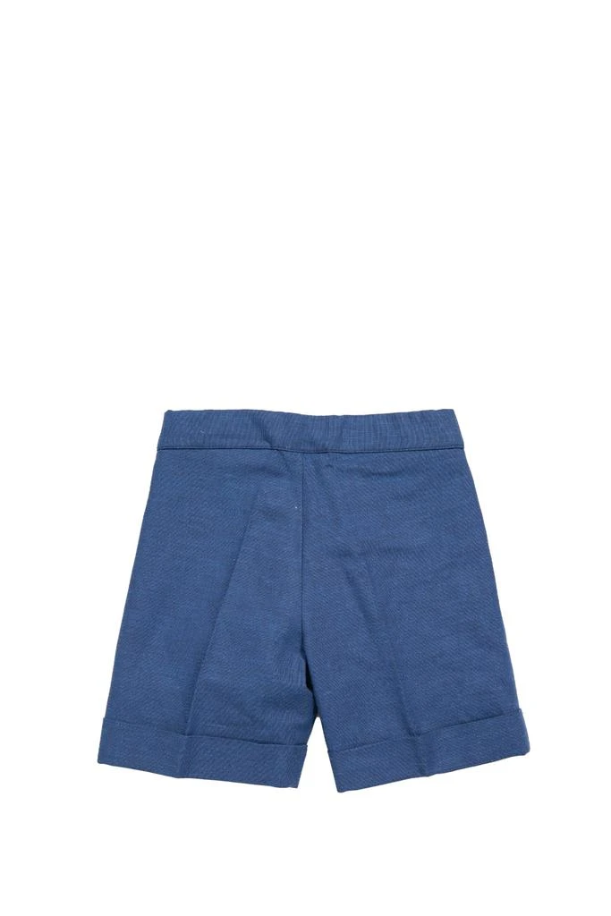商品LA STUPENDERIA|La stupenderia Cotton And Linen Shorts,价格¥1193,第2张图片详细描述