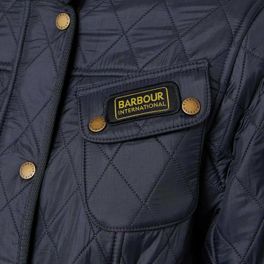 商品Barbour|Barbour International Women's Polarquilt Jacket - Navy,价格¥1685,第4张图片详细描述