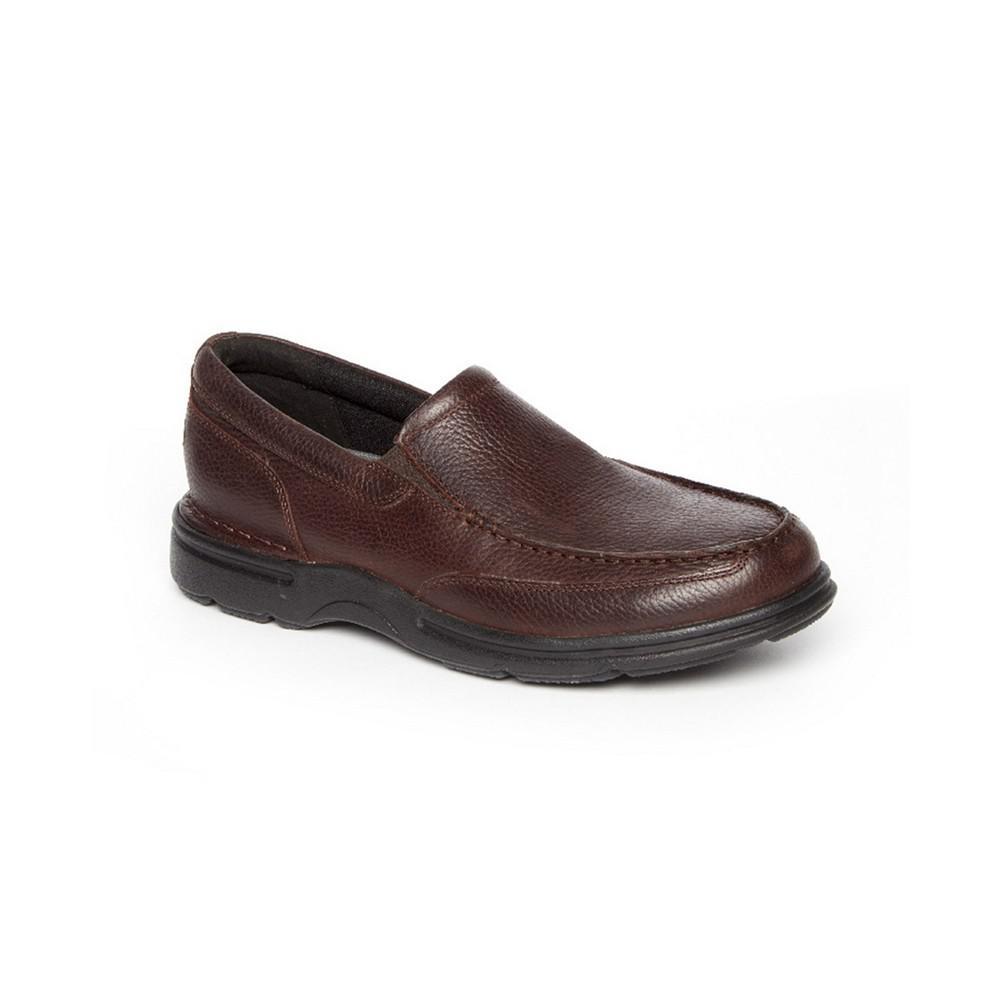 商品Rockport|Men's Eureka Plus Slip On Shoes,价格¥528,第1张图片