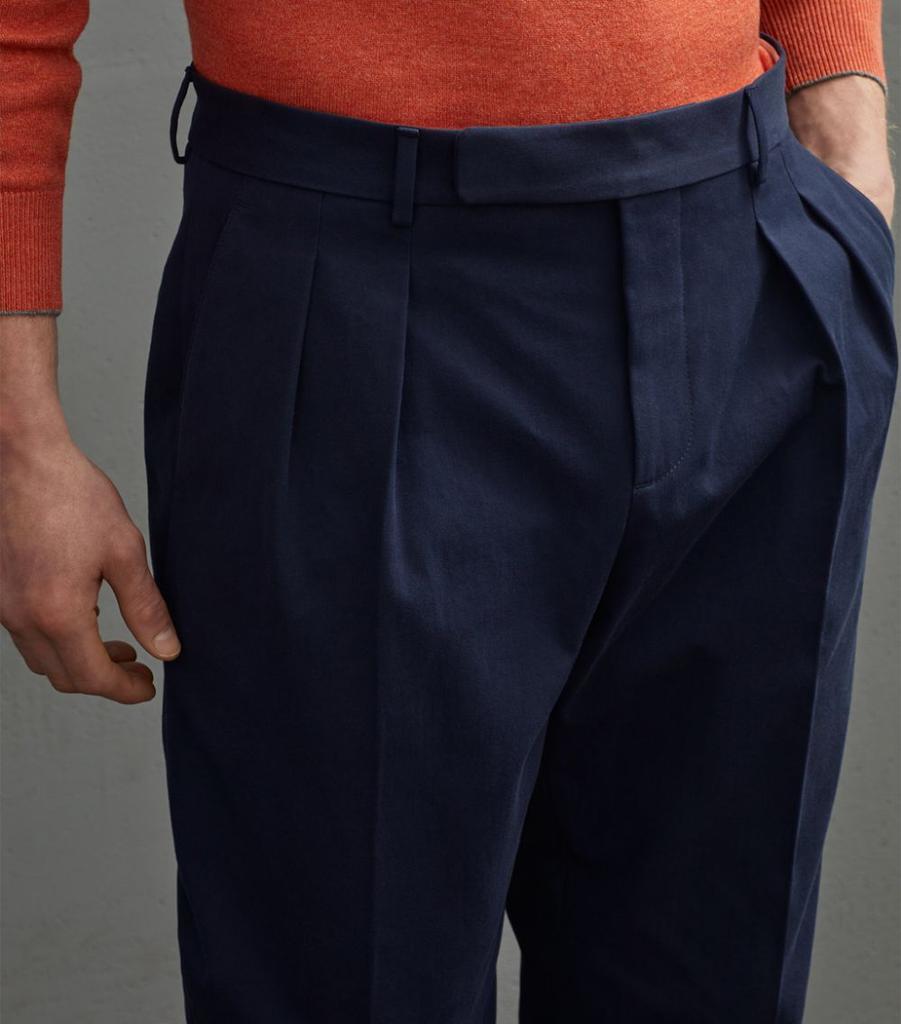 商品Brunello Cucinelli|Pleated Straight Trousers,价格¥9198,第6张图片详细描述