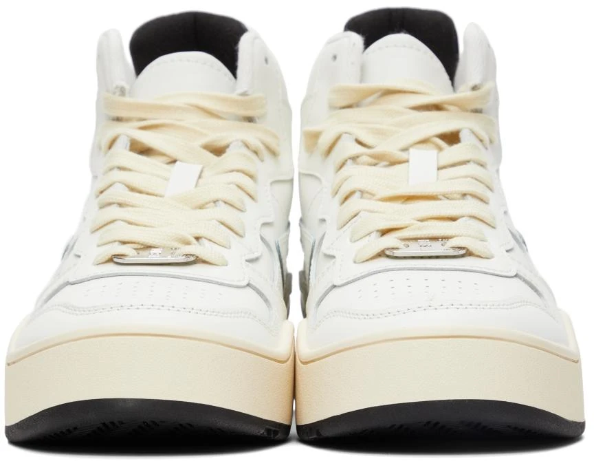 商品Diesel|White Ukiyo Mid Sneakers,价格¥920,第2张图片详细描述