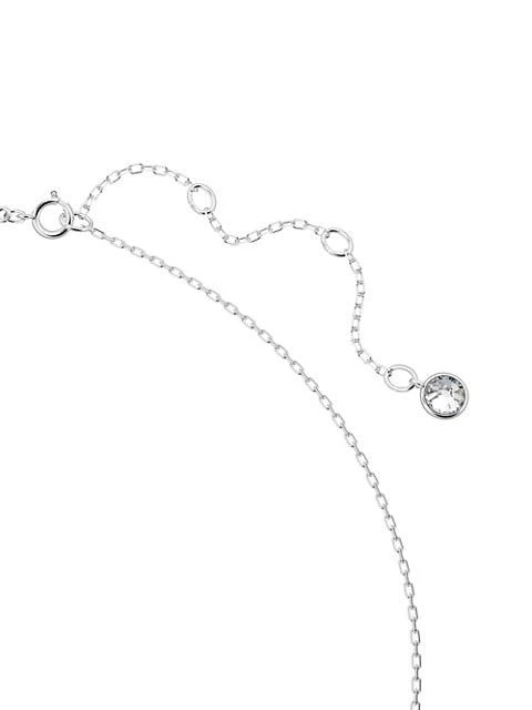 商品Swarovski|Ortyx Rhodium-Plated & Crystal Necklace,价格¥1455,第3张图片详细描述