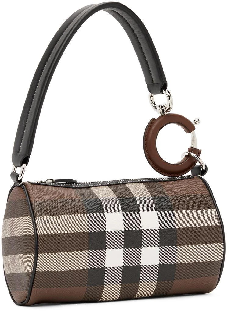 商品Burberry|Brown Mini Check Rhombi Shoulder Bag,价格¥13450,第2张图片详细描述