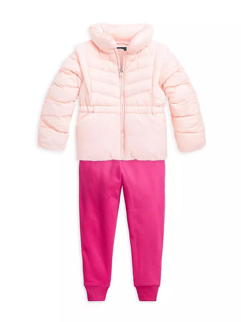 商品Ralph Lauren|Little Girl's & Girl's Perpetual Nylon Jacket,价格¥605-¥661,第2张图片详细描述