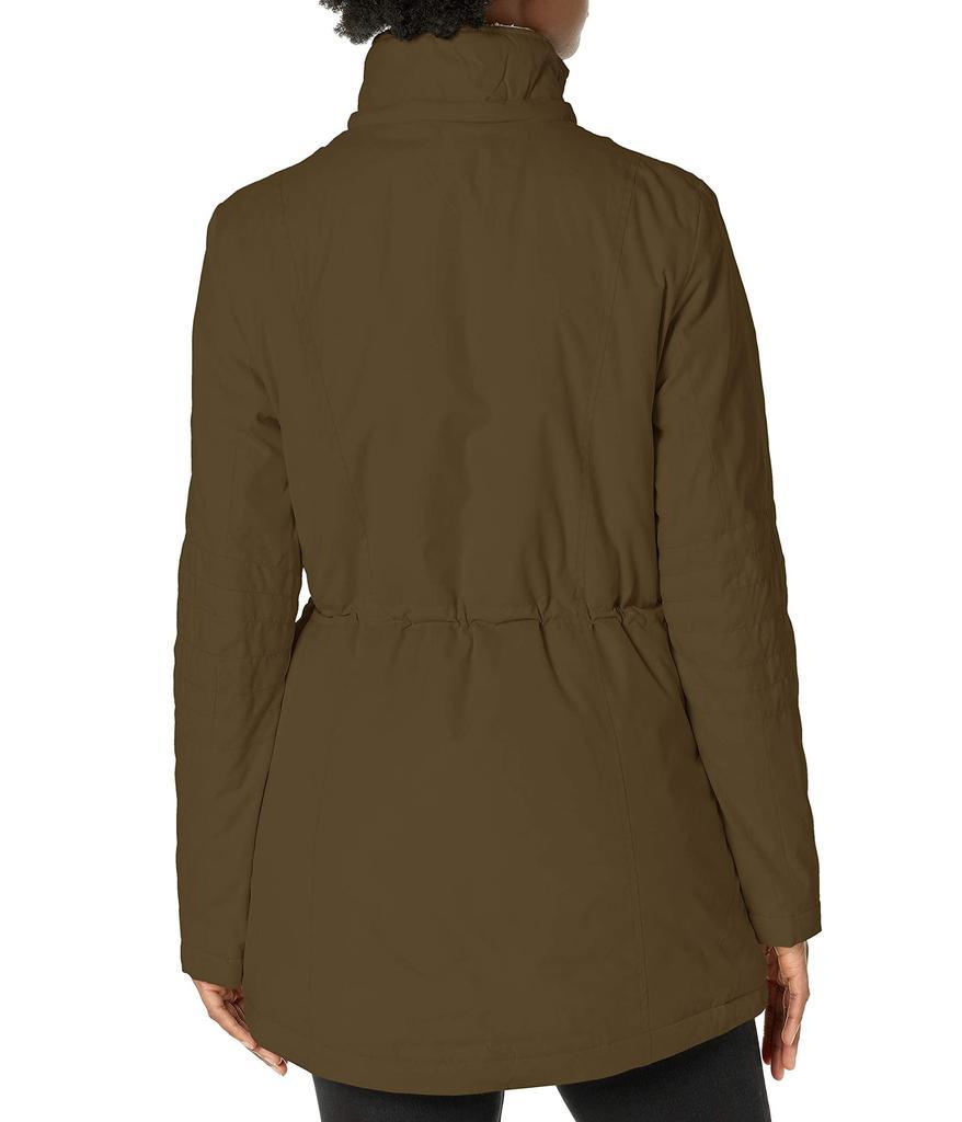 商品Nautica|Women's Microfiber Parka Anorak Jacket with Faux Fur Hooded Trim,价格¥1473,第5张图片详细描述