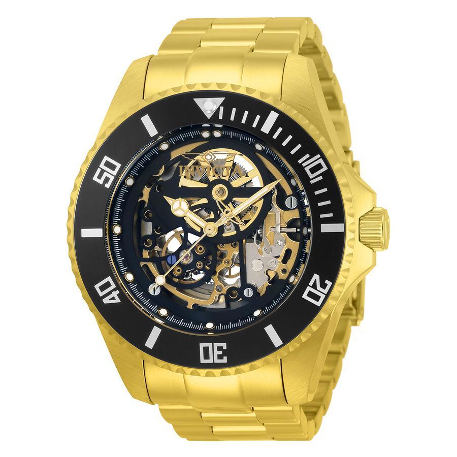 商品Invicta|Invicta Pro Diver Automatic Black Dial Mens Watch 33797,价格¥1035,第1张图片