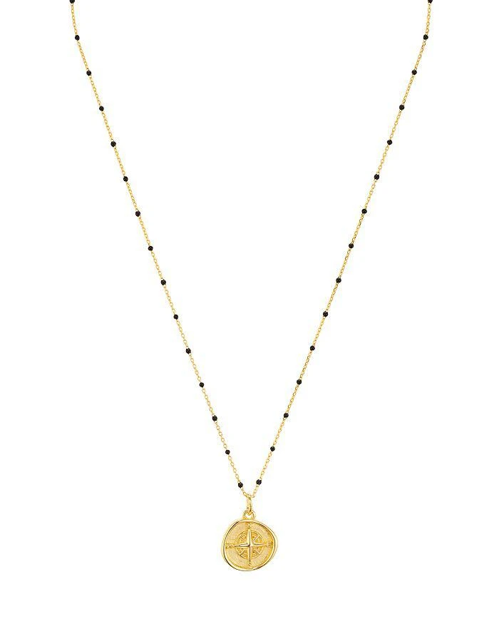 商品Argento Vivo|North Star Pendant Necklace in 18K Gold-Plated Sterling Silver, 16"-18",价格¥515,第3张图片详细描述