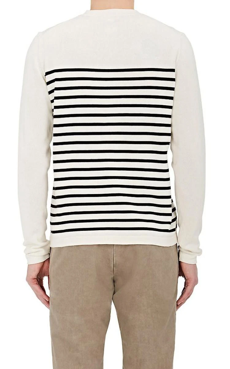 商品Piattelli|Striped Cotton Crewneck Sweater,价格¥588,第2张图片详细描述