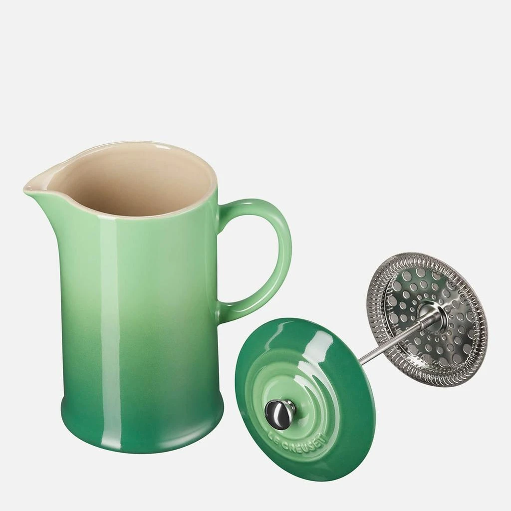 商品Le Creuset|Le Creuset Stoneware Cafetiere with Metal Press - 1L - Bamboo Green,价格¥511,第3张图片详细描述